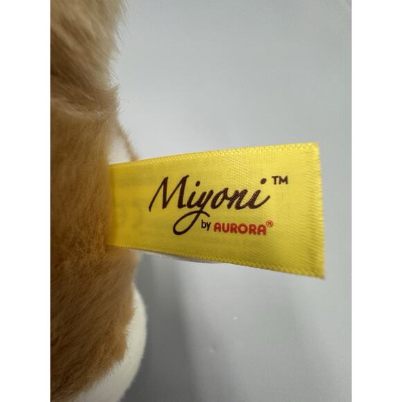 Miyoni by Aurora Pembroke Welsh Corgi Puppy Dog Plush 10” Stuffed Animal 2018 - Picture 7 of 9